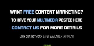 SF Bay Entertainment Free Content Marketing Ad-cosmicent